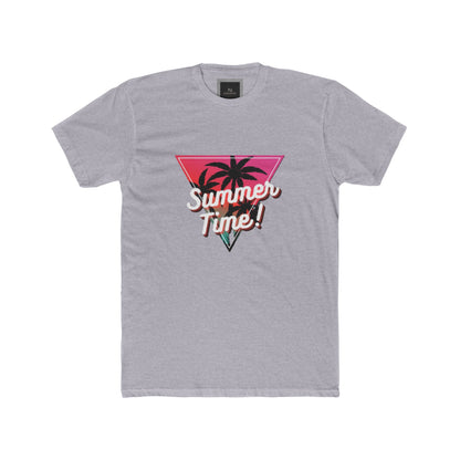Summer Time Cotton Crew Tee