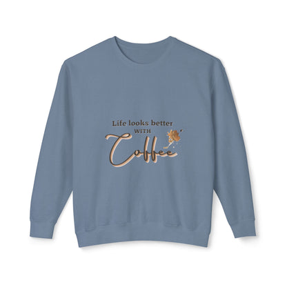 Coffee Lovers Sweatshirt - Cozy Gift for Caffeine Enthusiasts, Ideal for Relaxed Days, Birthdays, and Coffee-Themed Parties