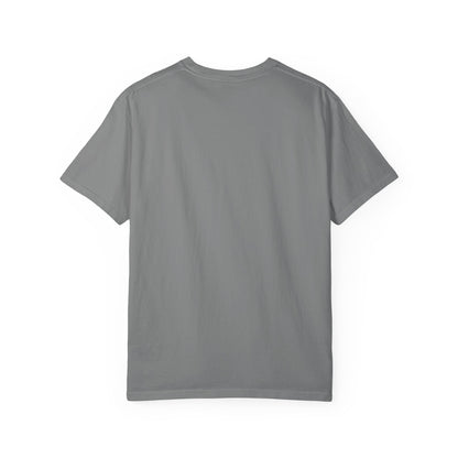 Garment-Dyed Graphic Tee, Artistic Casual Wear for Nature Lovers, Cool Summer Tee, Unique Gift for Art Enthusiasts, Streetwear