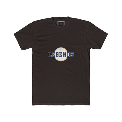 Legends Cotton Crew Tee, Casual Graphic Tee, Sports Fan Shirt, Gift for Him, Vintage Style T-shirt