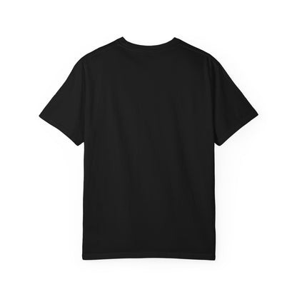 Garment-Dyed Graphic Tee, Artistic Casual Wear for Nature Lovers, Cool Summer Tee, Unique Gift for Art Enthusiasts, Streetwear