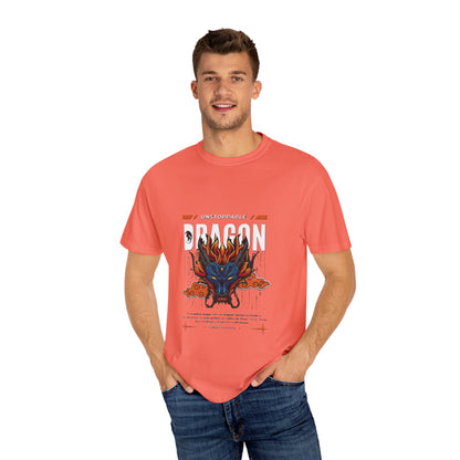Unstoppable Dragon T-Shirt, Cool Graphic Tee, Gift for Anime Fans, Casual Wear, Unique Dragon Art, Streetwear Style
