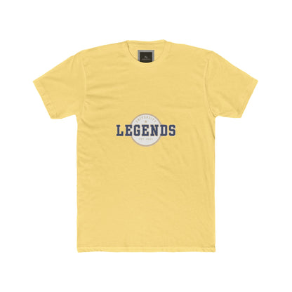 Legends Cotton Crew Tee, Casual Graphic Tee, Sports Fan Shirt, Gift for Him, Vintage Style T-shirt