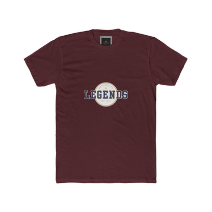 Legends Cotton Crew Tee, Casual Graphic Tee, Sports Fan Shirt, Gift for Him, Vintage Style T-shirt