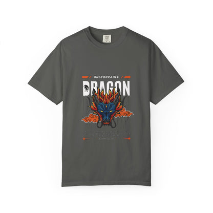 Unstoppable Dragon T-Shirt, Cool Graphic Tee, Gift for Anime Fans, Casual Wear, Unique Dragon Art, Streetwear Style