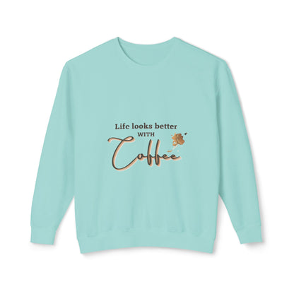 Coffee Lovers Sweatshirt - Cozy Gift for Caffeine Enthusiasts, Ideal for Relaxed Days, Birthdays, and Coffee-Themed Parties