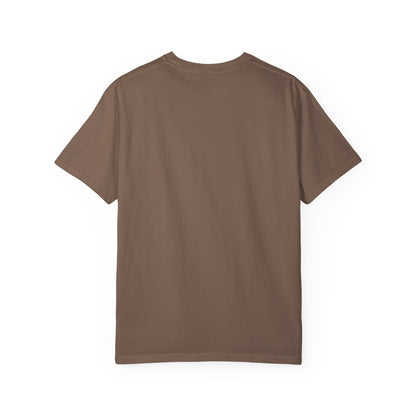 Garment-Dyed Graphic Tee, Artistic Casual Wear for Nature Lovers, Cool Summer Tee, Unique Gift for Art Enthusiasts, Streetwear