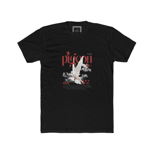 Cotton Tee - Pigeon Graphics Design