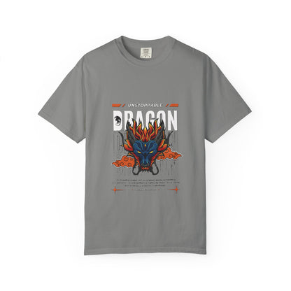 Unstoppable Dragon T-Shirt, Cool Graphic Tee, Gift for Anime Fans, Casual Wear, Unique Dragon Art, Streetwear Style