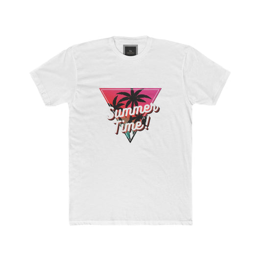 Summer Time Cotton Crew Tee