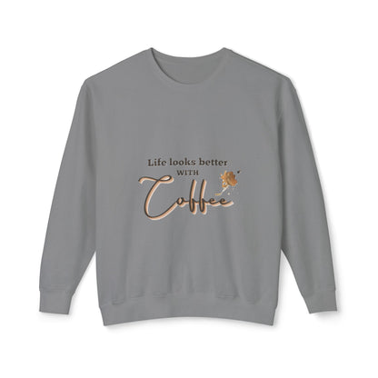 Coffee Lovers Sweatshirt - Cozy Gift for Caffeine Enthusiasts, Ideal for Relaxed Days, Birthdays, and Coffee-Themed Parties